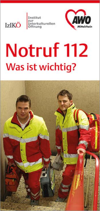 AWO Mittelrhein Fachdienste Integration Migration - Feuerwehr-Flyer-deutsch - Vorschaubild