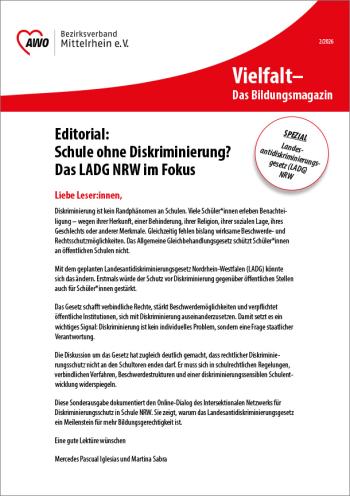Vielfalt das Bildungsmagazin 2/2026 - Vorschaubild